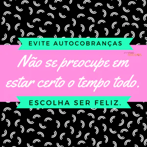 Evite autocobranças